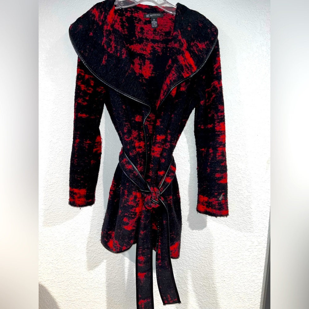 EUC - INC International concepts.  Petite Small belted jacket